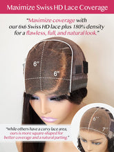 Brooklyn Hair 6x6 Water Wave Style Wear-N-Go! Tiny Knots Glueless Wig Deep Wave Pre-All Parting Max Swiss HD Lace Raw Hair 180% Density